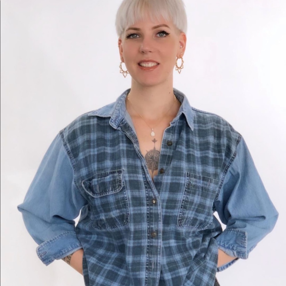 Women jean shirt
